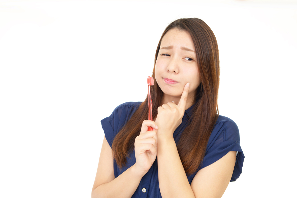 歯ブラシ　女性